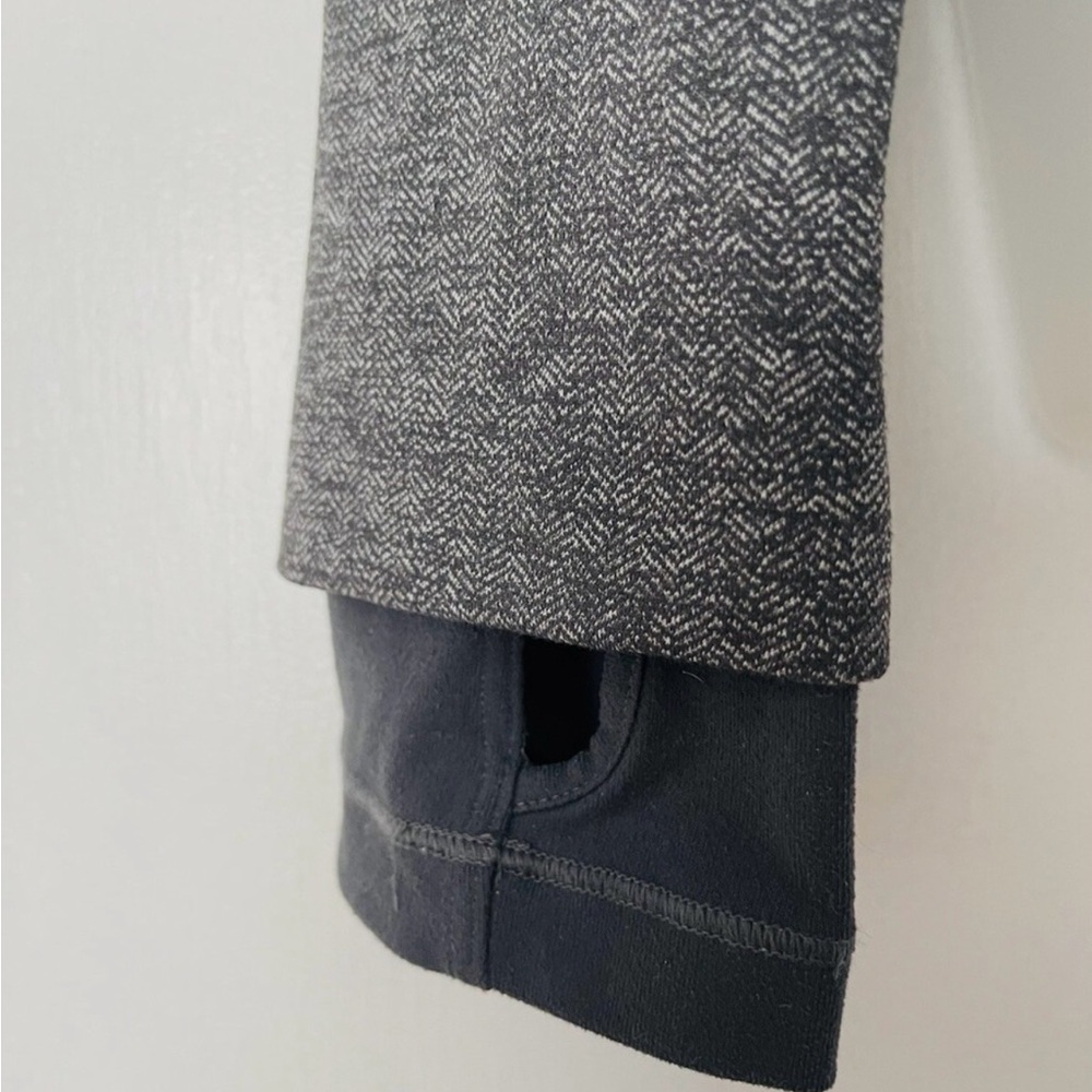 Women's Activewear Herringbone Running Walking Gray Jacket Size S - Picture 4 of 8